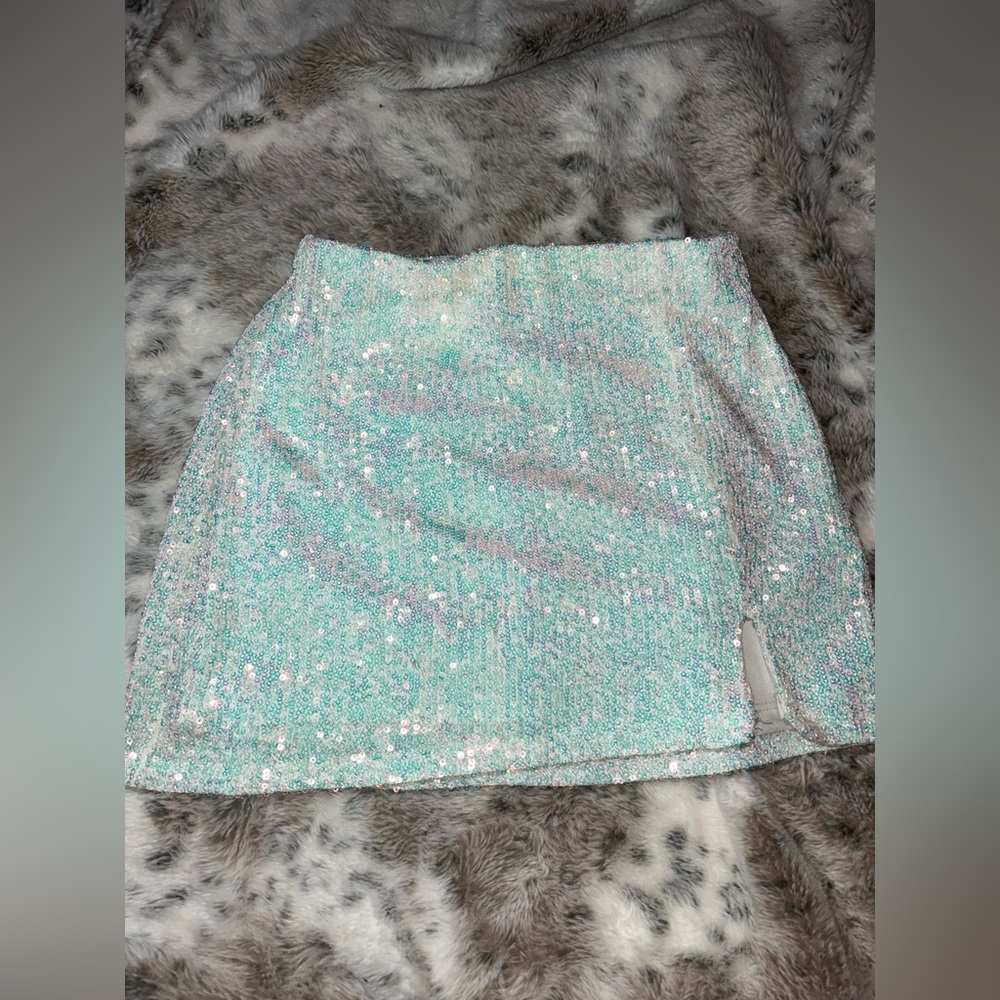Bling mini skirt